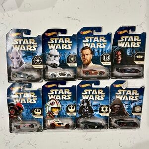 Hot Wheels Star Wars FULL COLLECTION Die-cast cars